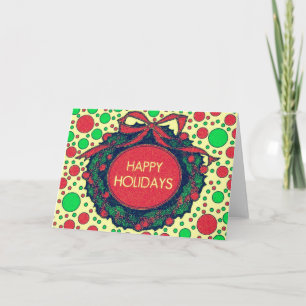 Happy Holidays - Greeting Card