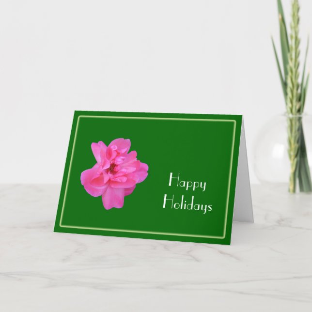 Happy holidays  greeting card (Front)