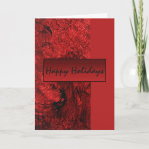 Happy Holidays Greeting Card