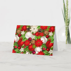 Happy Holidays Greeting Card (Blank)