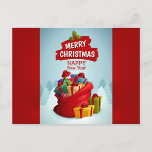 Happy Holidays  Greeting Postcard