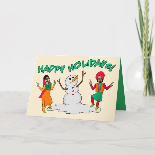 Happy Holidays! Holiday Card (Front)