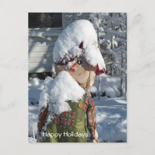 Happy Holidays Holiday Postcard