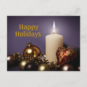Happy Holidays Holiday Postcard