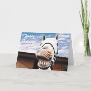 Happy Holidays Horse Cards
