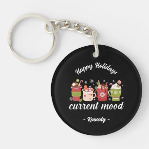 Happy Holidays - Hot Cocoa Key Ring