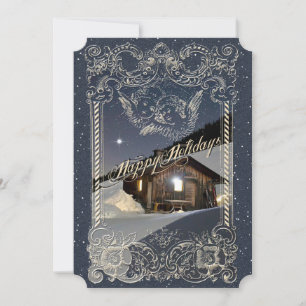 HAPPY HOLIDAYS - Invitation Card