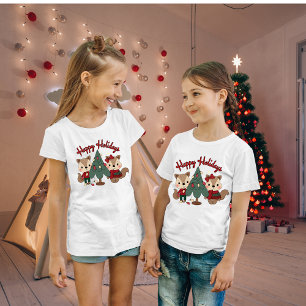 Happy Holidays Kids T-shirt