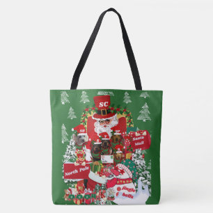 Happy Holidays Lady's Tote Bag