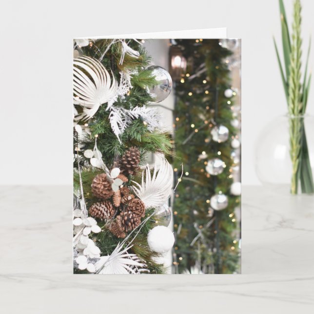 Happy Holidays London UK Christmas Festive Season Card (Front)