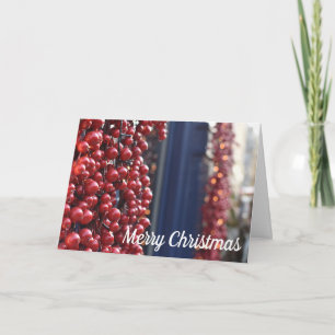 Happy Holidays London UK Christmas Festive Season Card