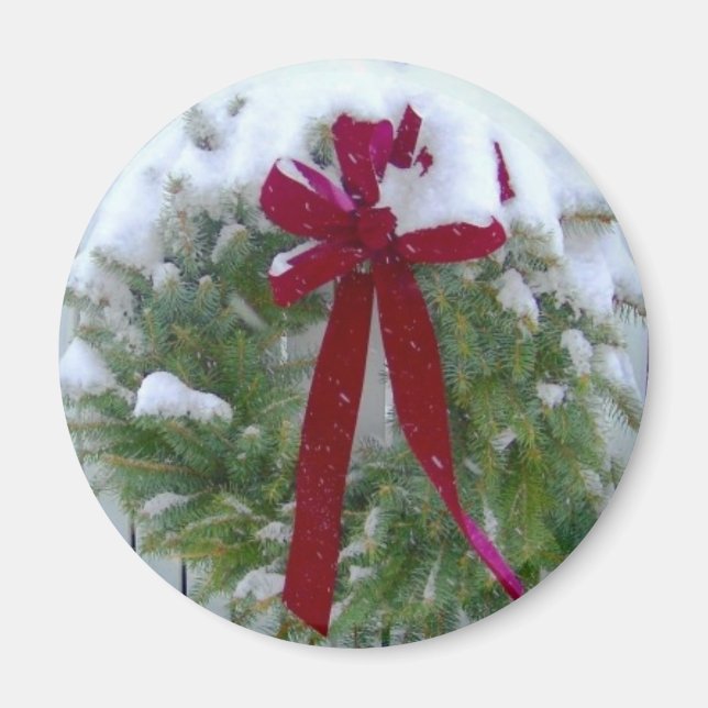 Happy Holidays Magnet (Front)