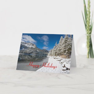 Happy Holidays, Mammoth Lakes, Holiday Card