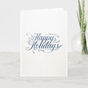 Happy Holidays Merry Christmas Family New Year Holiday Card