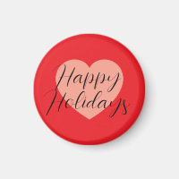Happy Holidays Merry Christmas Holiday Time Heart