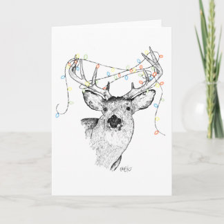Happy Holidays My Deer Card