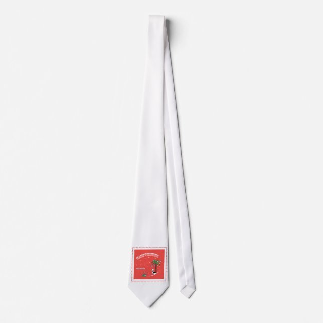Happy Holidays Peace on Earth Tie (Front)