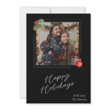Happy Holidays Photo Card