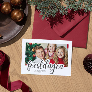 Happy Holidays Photo Family Christmas Card