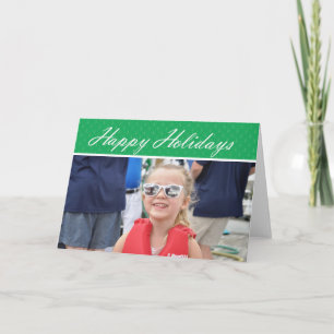 Happy Holidays- Photo Frame Card