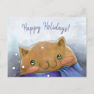 Happy Holidays Postcard