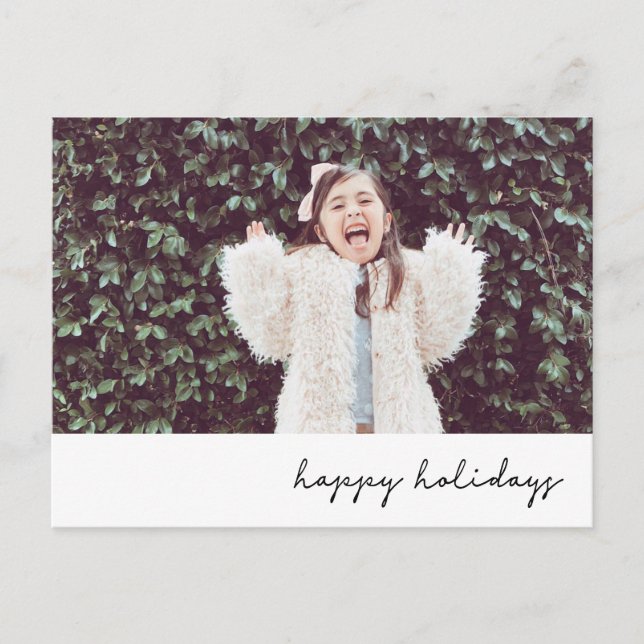 Happy Holidays Postcard (Front)