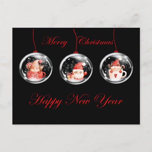 Happy Holidays Postcard (Front)