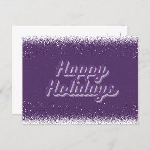 Happy Holidays Postcard