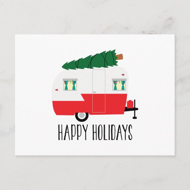 Happy Holidays Postcard (Front)