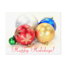 Happy Holidays Postcard