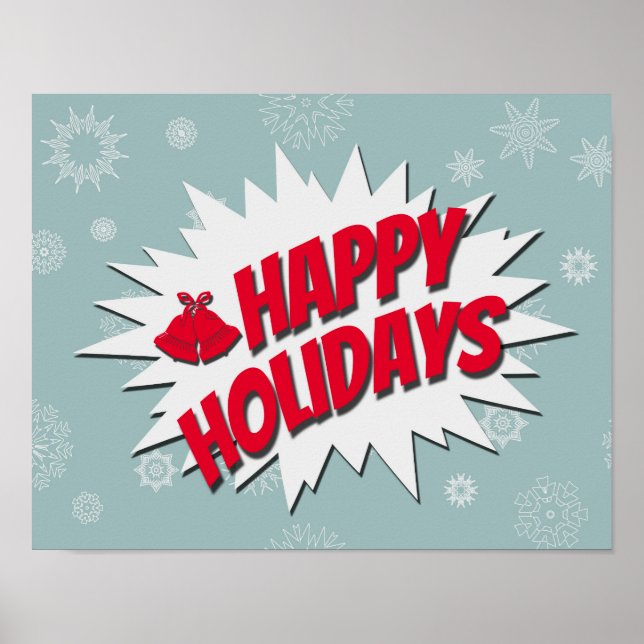 Happy Holidays Poster (Front)