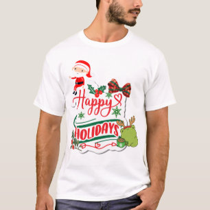 Happy Holidays Santa and Kero T-Shirt