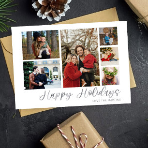Happy Holidays Silver 6 Photo