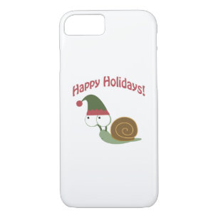 Happy Holidays! Snail Elf Case-Mate iPhone Case