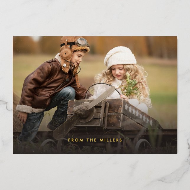 Happy Holidays Snow (Front)