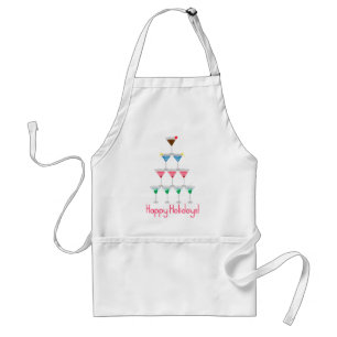 Happy Holidays Standard Apron