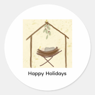 Happy Holidays Sticker