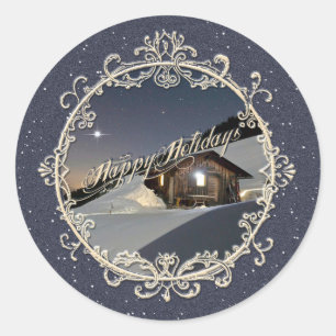 HAPPY HOLIDAYS - Sticker