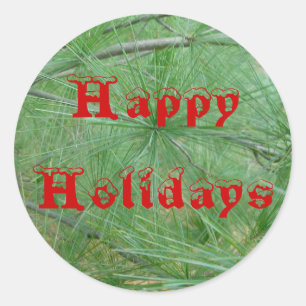 Happy Holidays Stickers