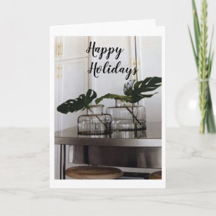 **HAPPY HOLIDAYS** THINKING OF "YOU" AT CHRISTMAS CARD