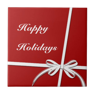 Happy Holidays Tile