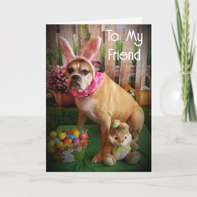 **HAPPY HOLIDAYS** TO A "SPECIAL FRIEND" HOLIDAY C CARD (Front)