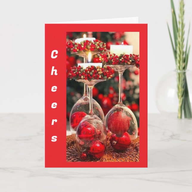 **HAPPY HOLIDAYS** TO A "SPECIAL FRIEND" HOLIDAY CARD (Front)