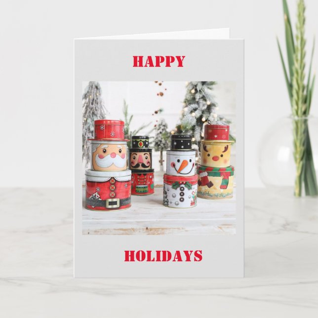 HAPPY HOLIDAYS TO YOU! HOLIDAY CARD (Front)