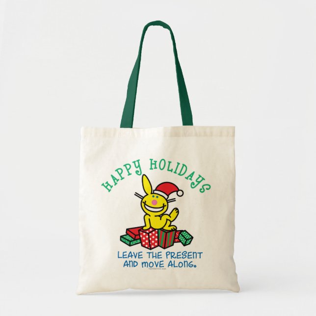 Happy Holidays Tote Bag (Front)
