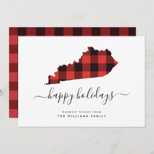 HAPPY HOLIDAYS Warm Wishes From Kentucky