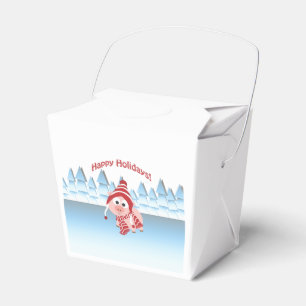Happy Holidays! Winter Pig Favour Box
