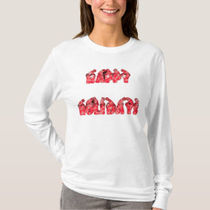Happy Holidays Women home for Christmas T-Shirt