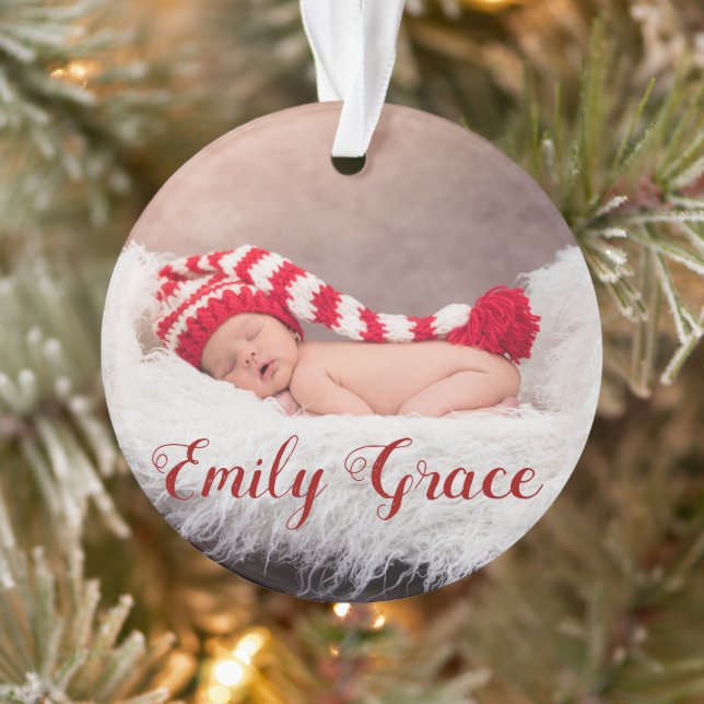 Happy Holidays Year / Green Snowflake Ornament (Tree)