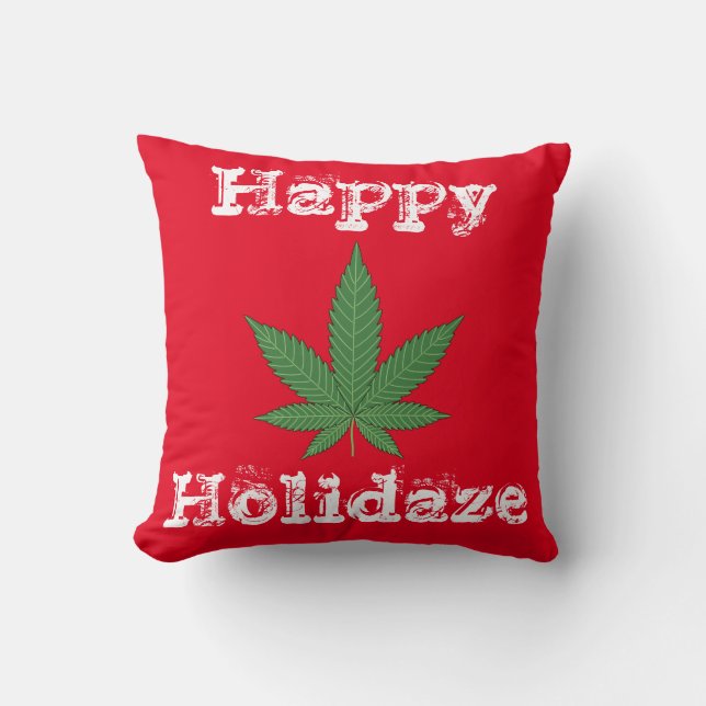 Happy Holidaze Cushion (Front)
